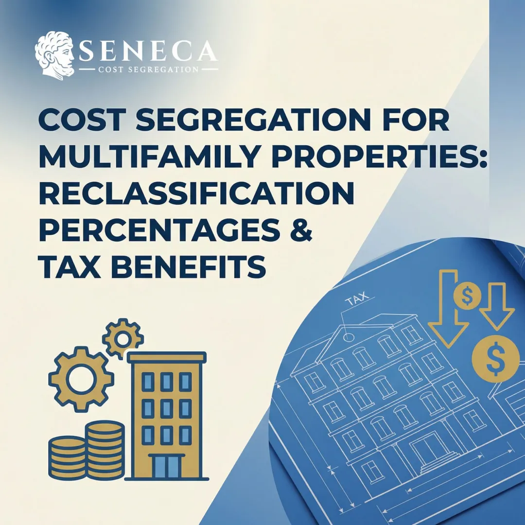 Cost Segregation for Multifamily Properties: Reclassification Percentages & Tax Benefits