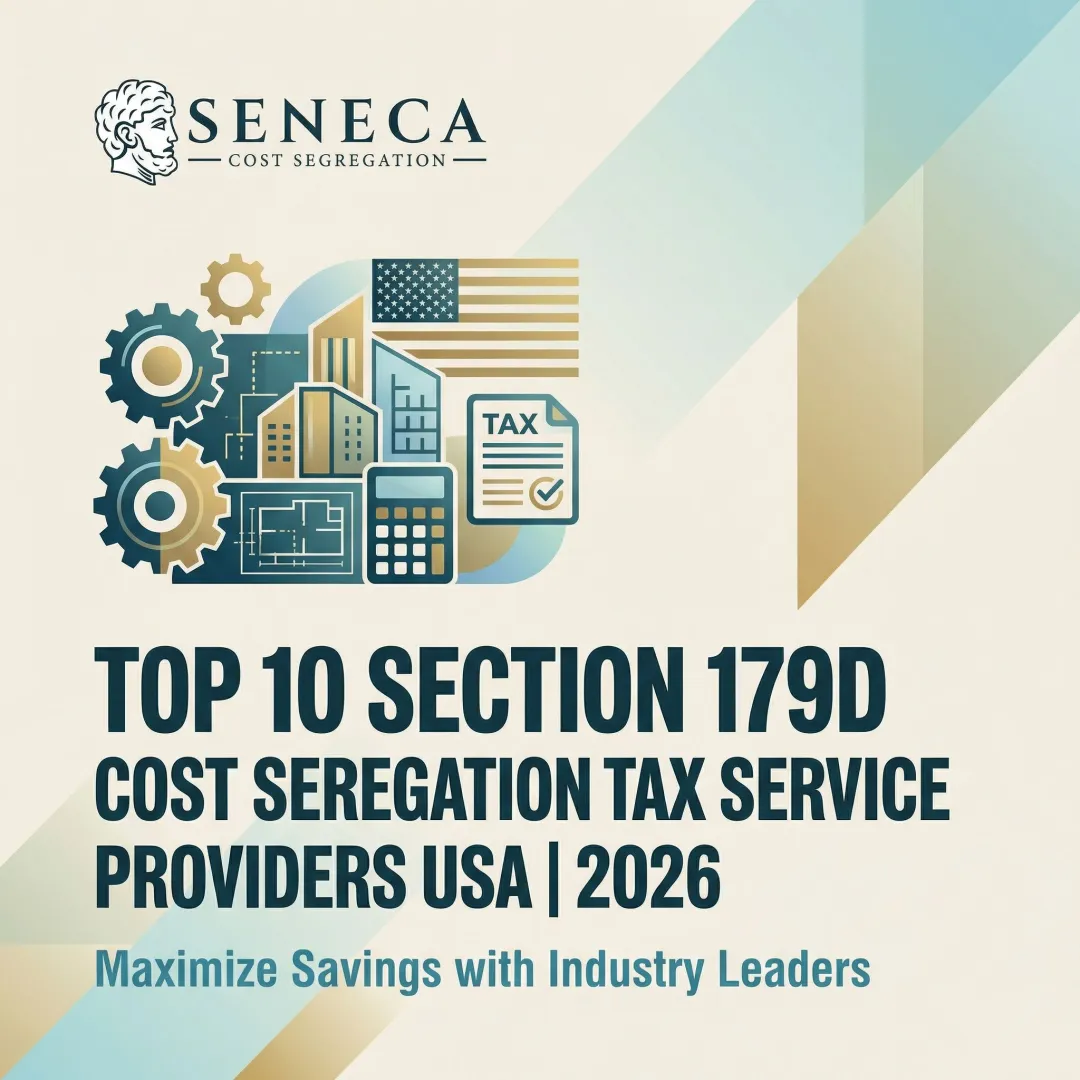 Top 10 Section 179D Cost Segregation Tax Service Providers USA | 2026