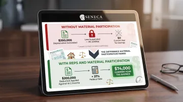 Cost segregation study tax savings unlocked by material participation and REPS status