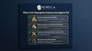 Four property types delivering highest cost segregation ROI ranked by value and scenario