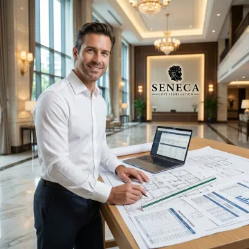 Cost segregation study for a hotel property showing tax savings analysis