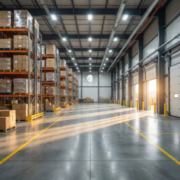 Cost segregation study being conducted at a large warehouse and distribution center