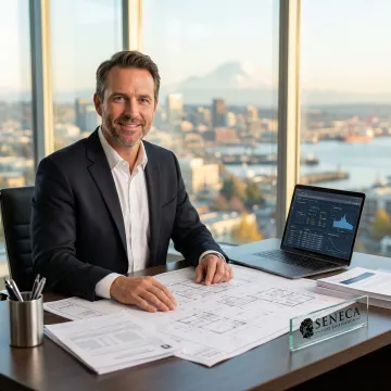 Engineering team conducting cost segregation study analysis on Tacoma commercial property