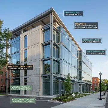 Richmond commercial property with engineering analysis overlay