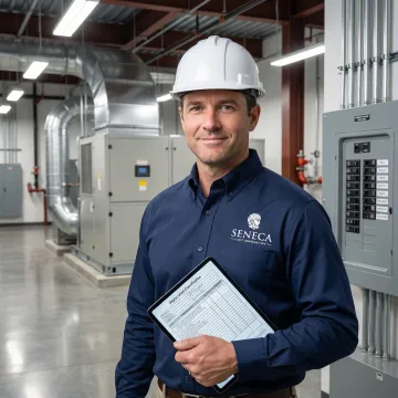 Engineer conducting detailed property component analysis for cost segregation