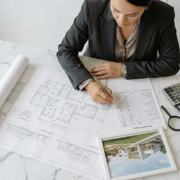 Cost segregation specialist reviewing depreciation analysis for a daycare facility property