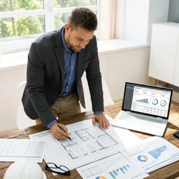 Cost segregation study for an accessory dwelling unit with an engineer reviewing property components
