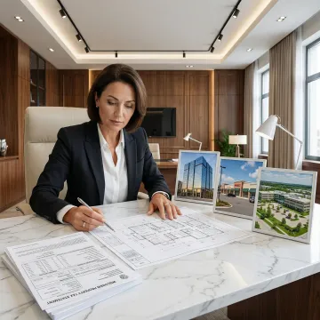 Engineer analyzing Wisconsin commercial property assets for cost segregation classification