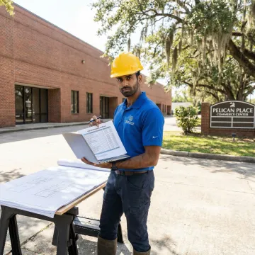 Seneca Cost Segregation engineer analyzing a Louisiana commercial property for a cost segregation report