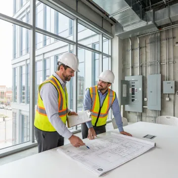 Engineering team conducting detailed cost segregation analysis on Omaha commercial property