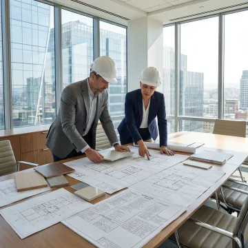 Engineering team conducting cost segregation analysis on San Francisco commercial property