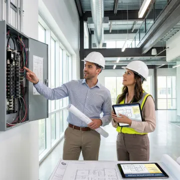 Engineering team conducting detailed cost segregation property analysis