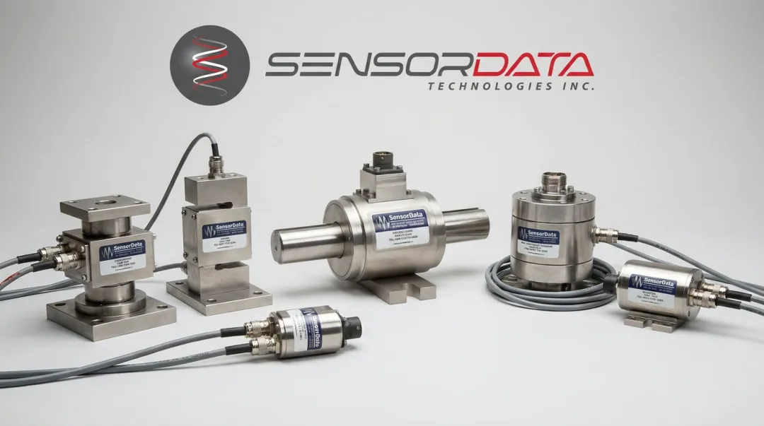 SensorData Technologies active torque and load cell sensor product lineup