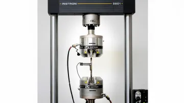 Industrial load cell and strain gauge measurement system in manufacturing facility