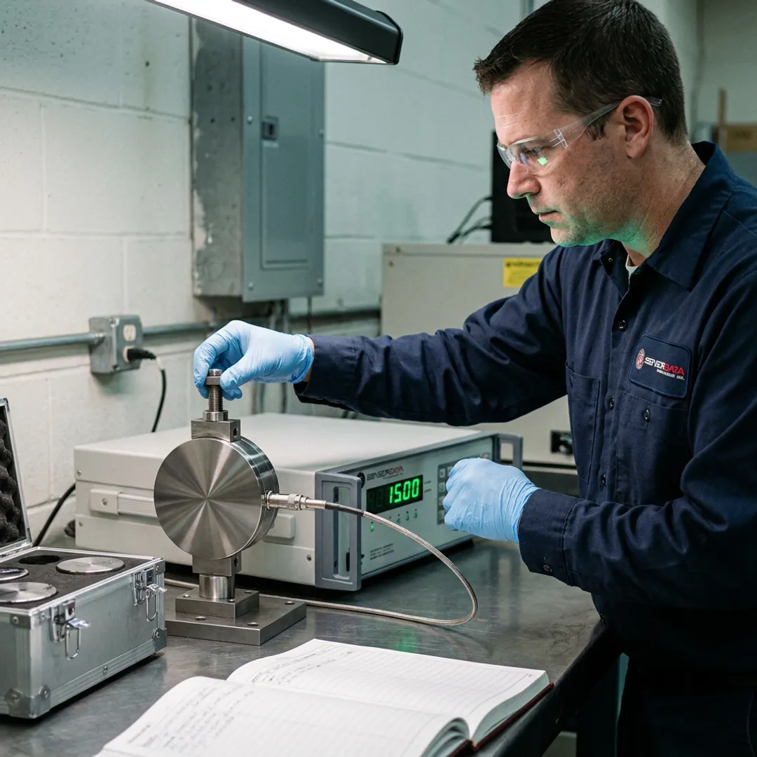 Precision sensor calibration in engineering lab