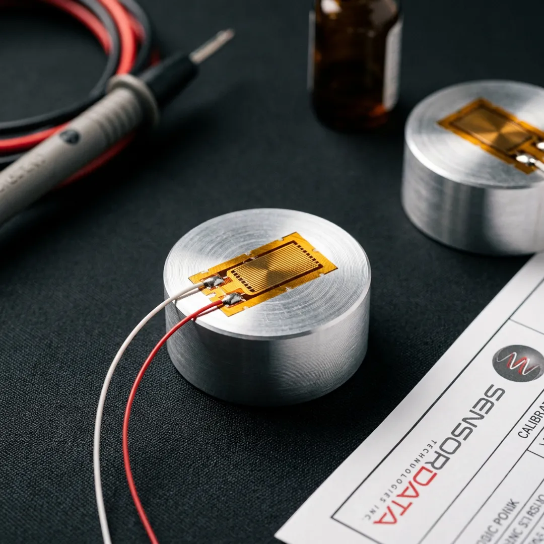 Precision strain gauge installation on a metal component