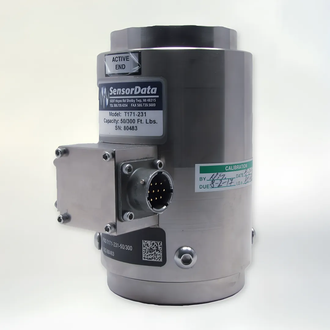 Dual Range Reaction Torque Sensor With Electronics & TEDS Model T171-231