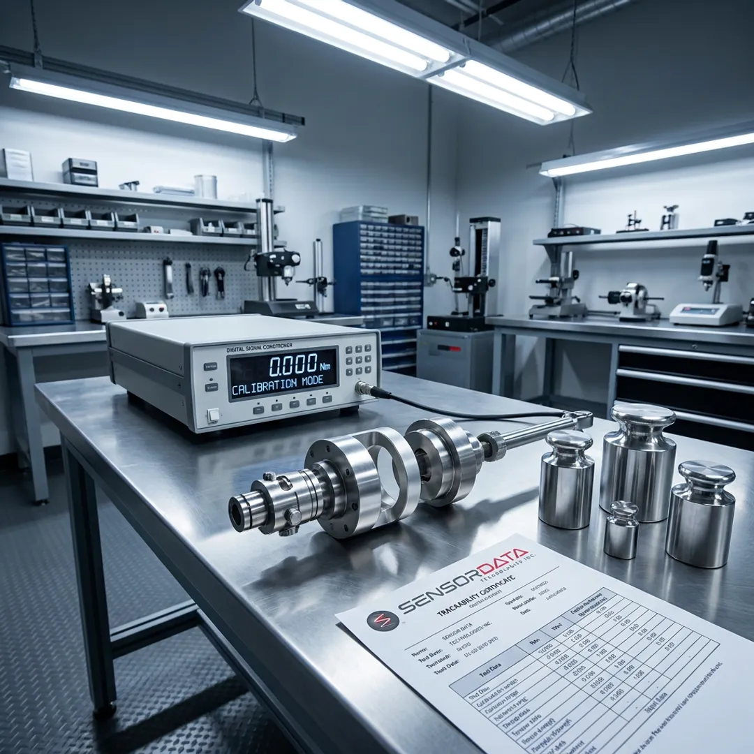 Precision metrology calibration equipment for sensors