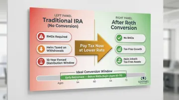 Roth conversion strategy benefits pay taxes now eliminate future tax liability for heirs