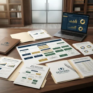 Charitable giving planning documents with trust structures and tax strategies
