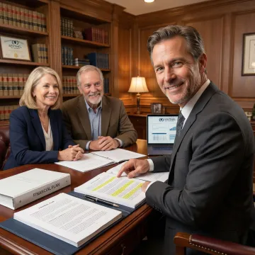 Professional estate planning consultation with legal documents and guidance