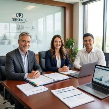 Professional advisors collaborating on comprehensive estate planning strategy