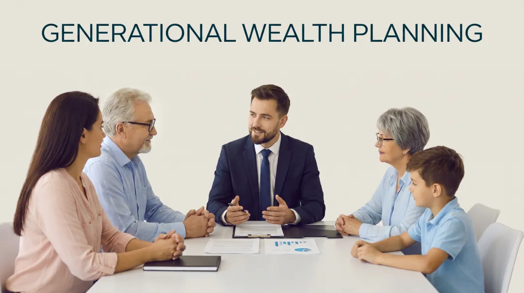 Sentinel Asset Management advisor meeting with multi-generational family clients