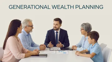 Sentinel Asset Management advisor meeting with multi-generational family clients