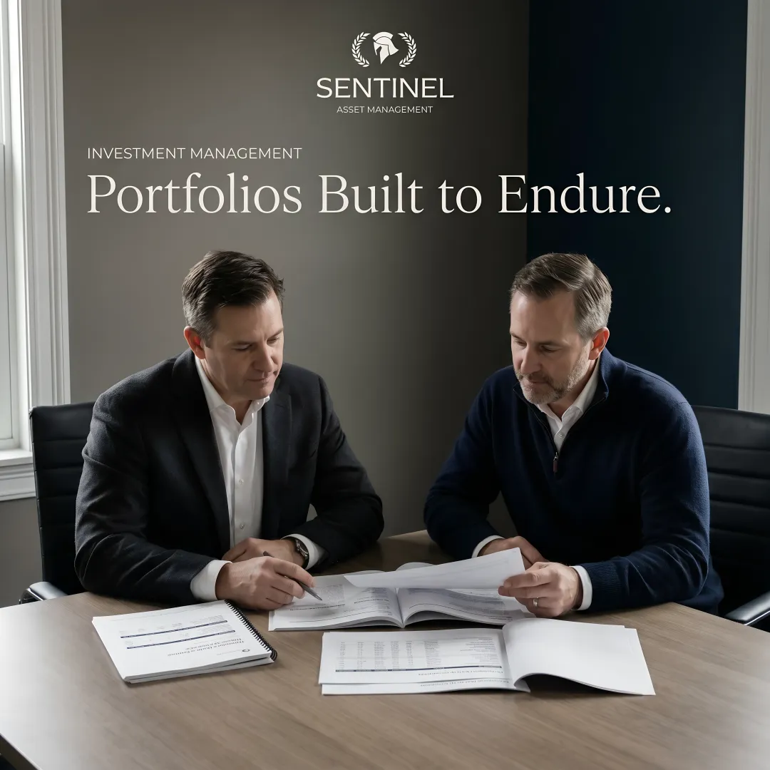 Financial planning team collaborating on comprehensive asset allocation strategy