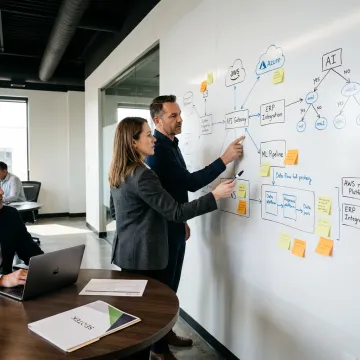 Technology consultants planning system integrations