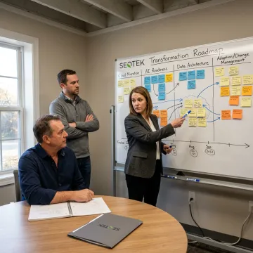 Consultants mapping transformation process