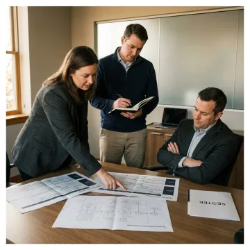 Technology consultants planning a roadmap