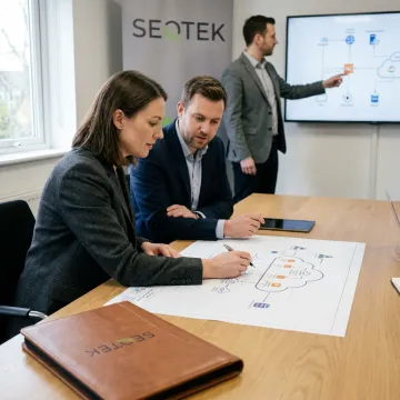 Cloud migration consulting team