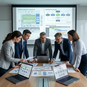 Enterprise consultants planning an application roadmap