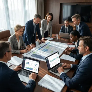 Digital transformation leadership strategy session