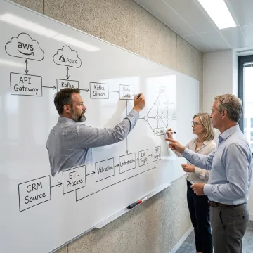 Consultants mapping integration process