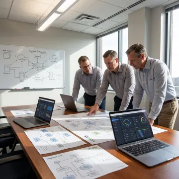 Engineering and technology consultants planning systems architecture
