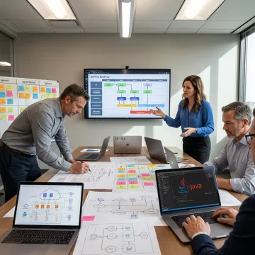 Software development outsourcing team