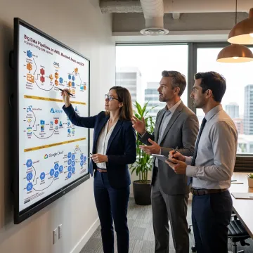 Team planning an AI development roadmap