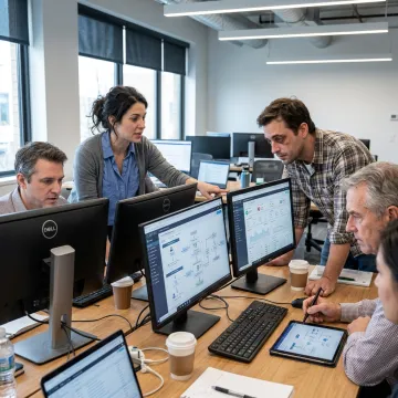 Custom healthcare software development team