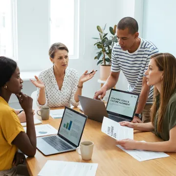 Executive leadership coaching session
