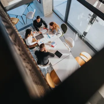 AI governance consulting meeting
