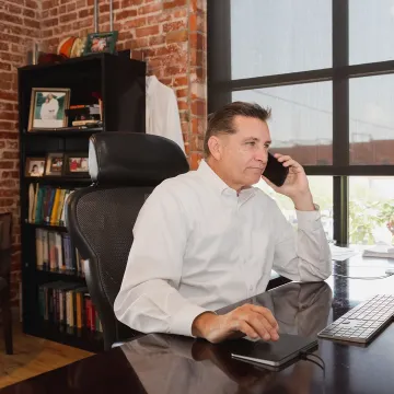 Executive team planning an AI strategy