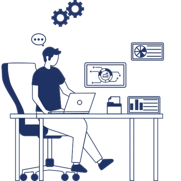 Technology consultants planning digital transformation