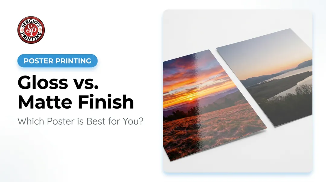 Gloss vs. Matte Finish: Which Poster is Best for You?