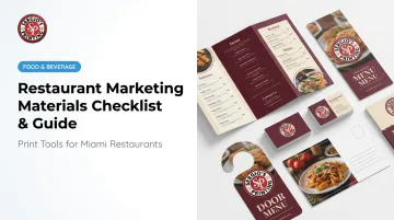Restaurant Marketing Materials Checklist & Guide