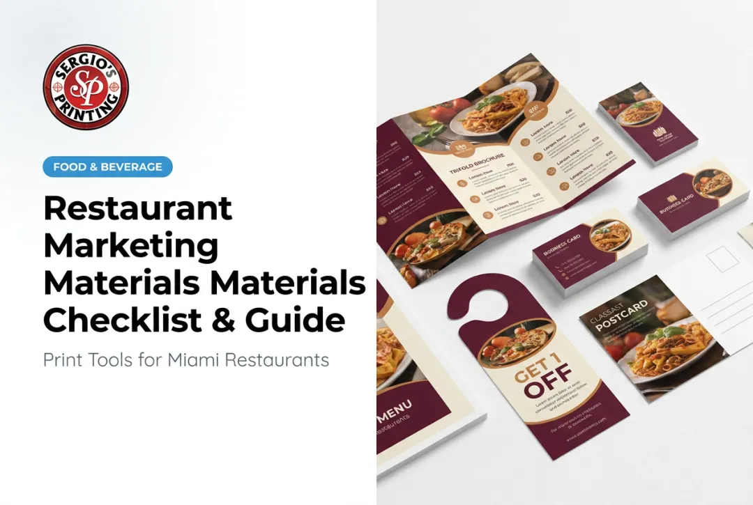 Restaurant Marketing Materials Checklist & Guide