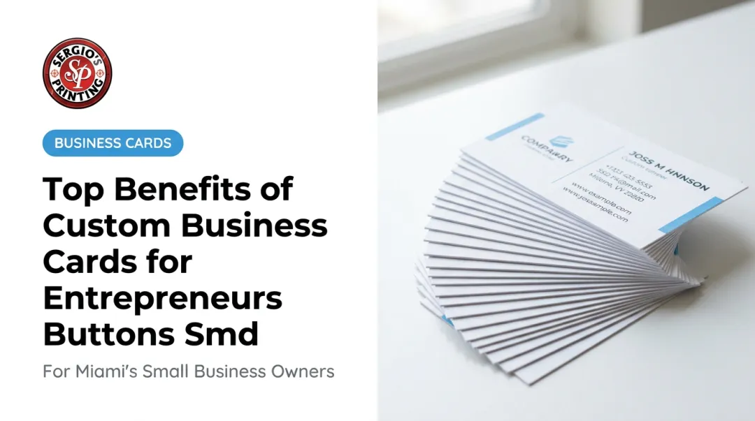 Top Benefits of Custom Business Cards for Entrepreneurs