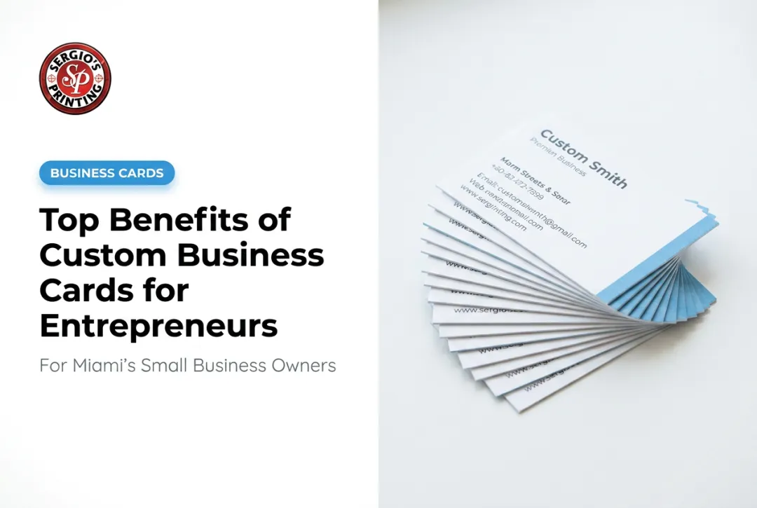 Top Benefits of Custom Business Cards for Entrepreneurs