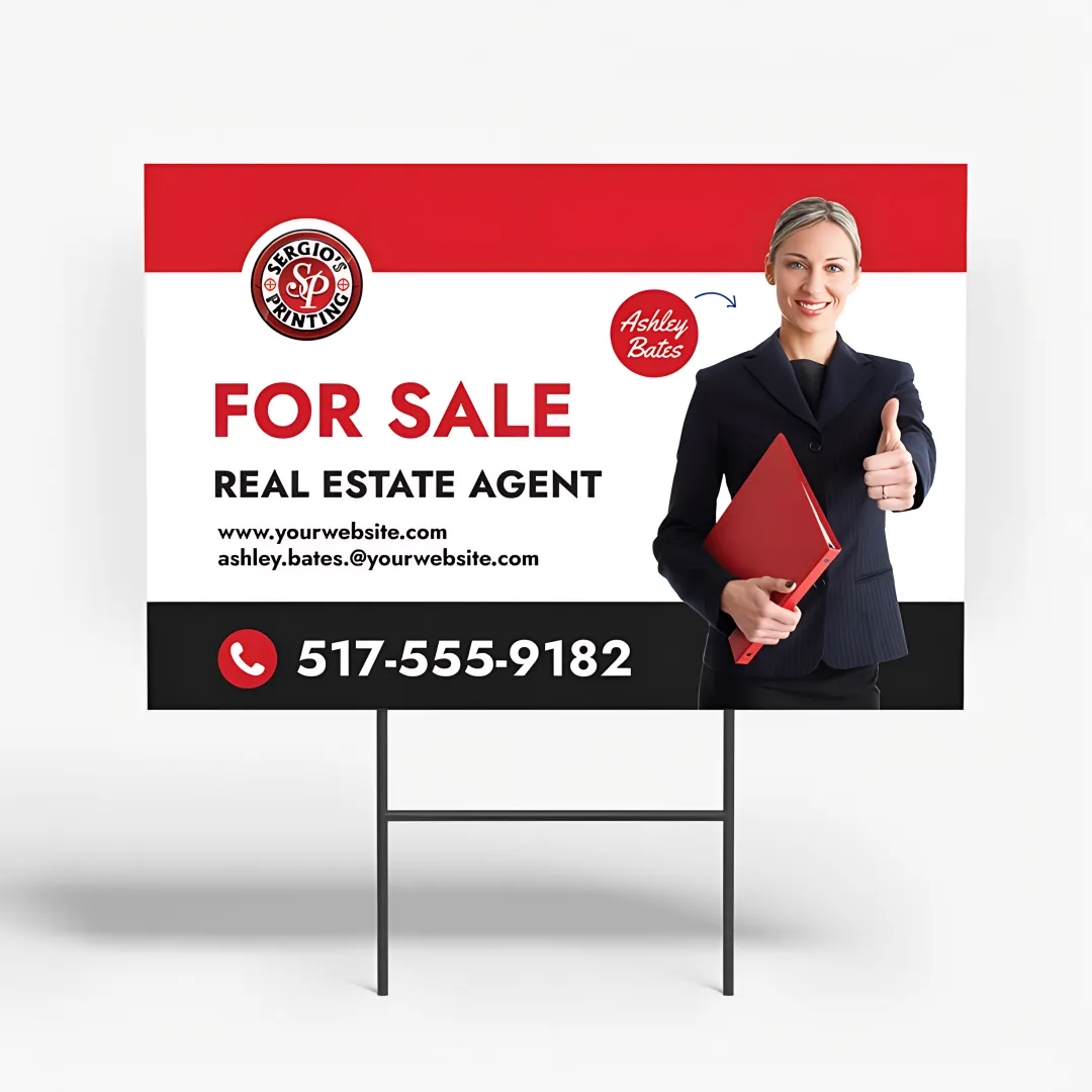 Custom Coroplast Yard Signs — 4mm